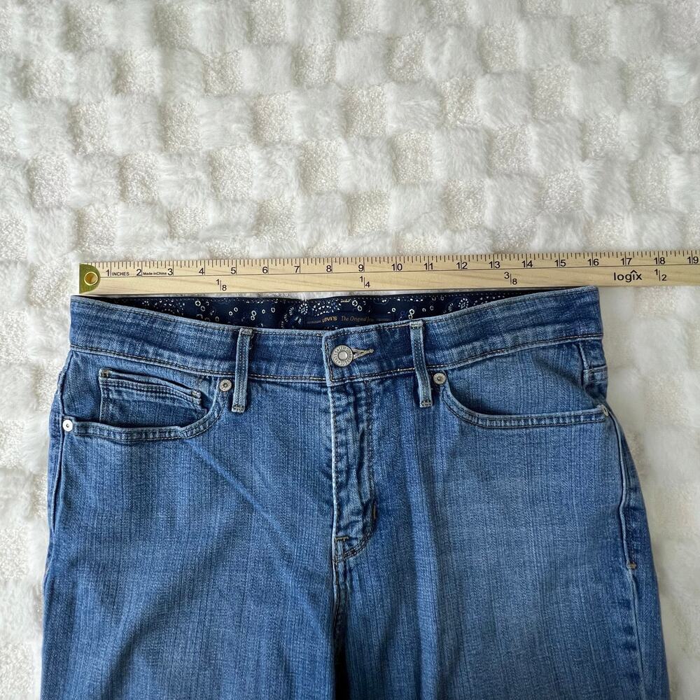 Levi’s 525 Perfect Waist Bootcut Jeans Women’s Size 10 Blue Denim - Picture 6 of 11